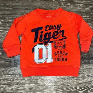 Boys long sleeve sweatshirt size 6 months